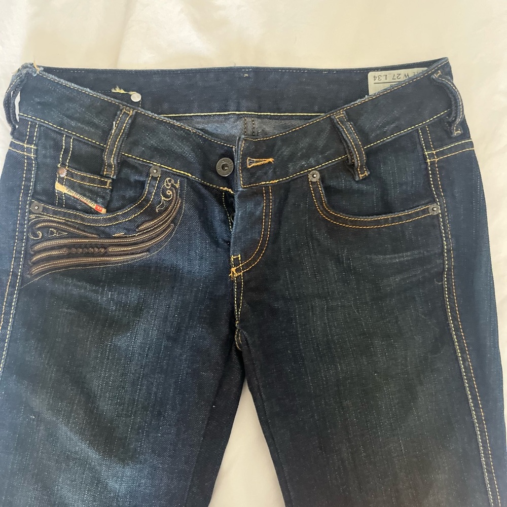 Vintage 2007 Diesel Ryoth Dark Blue Jeans